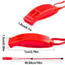 HighDecibel Outdoor Sports And Survival Referee Whistle 6