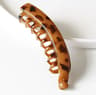 Classic SolidColor FishShaped Banana Hair Clip 9