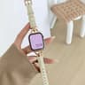 Magnetic Leather Loop Watch Strap For Apple Watch Series 1 Through 11  Ultra 14