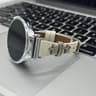 Magnetic Leather Loop Watch Strap For Samsung Galaxy Watch  Universal QuickRelease Watches 18mm 20m 14