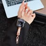 Bling Rhinestone Ear Of Wheat Bracelet Strap For Apple Watch Series 1 Through 11  Ultra 7