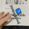 Elegant Slim Cloth  Leather Hybrid Magnetic Loop Strap For Apple Watch Series 1 Through 11  Ultra 10