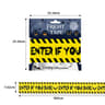 Halloween Spooky Caution  Danger Warning Barrier Tape Prop 11