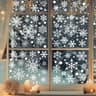 Merry Christmas Santa Claus  Snowman Window Decals 8