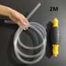 Portable Manual Fluid Siphon  Fuel Transfer Pump 8