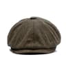 Vintage British Twill Octagonal Newsboy Cap 8