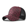Unisex Summer Plaid Pattern Breathable Mesh Baseball Cap 8
