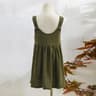 Girls Retro Corduroy Adjustable Strap Overall Dress 9