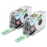 2Pack Waterproof Thermal Replacement Label Tape Rolls 10