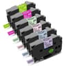 6Pack Pastel Laminated Thermal Label Tape 13