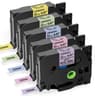 5Pack Laminated Thermal Label Tape 10