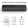 Portable A4 Wireless Thermal Printer with 10 Transfer Papers 7