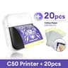 Portable Mini Wireless Thermal Printer Tattoo  Label Maker 6