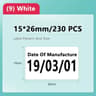 Waterproof Thermal Label Paper Rolls For NiiMbot D11 D110  D101 14