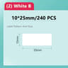 Waterproof Thermal Label Paper Rolls For NiiMbot D11 D110  D101 12