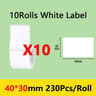 MediumFormat Waterproof Thermal Label Tape Rolls 6