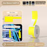 MediumFormat Waterproof Thermal Label Tape Rolls Cable Color  PreCut Series 6