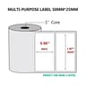 Direct Thermal Label Paper Rolls 10 Rolls Pack 6