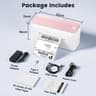 Wireless Bluetooth Thermal Shipping Label Printer 4x6 12
