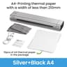 Portable Wireless A4 Thermal Printer For Documents And Stencils 9