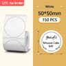 Waterproof Round SelfAdhesive Thermal Label Paper Rolls 4