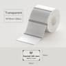 Elite Transparent Thermal Label Sticker Rolls 8