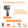 254mm Handheld TIJ Inkjet Printer For Date Logo  Barcode Coding 5