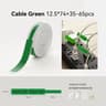 Waterproof SelfAdhesive Thermal Cable Label Rolls 9
