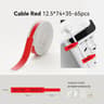 Waterproof SelfAdhesive Thermal Cable Label Rolls 10