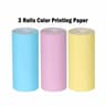 57mm Universal Thermal Paper  SelfAdhesive Sticker Rolls 5