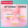 Waterproof Direct Thermal Transparent Label Paper Rolls 13