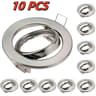 Recessed Downlight Housing Frames With GU10 Holder 10Pack 70mm Cutout 3