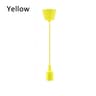 DIY Ceiling Mount E27 MultiColor Pendant Light Fixture No Bulb 13