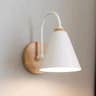 Wooden  Iron Wall Sconce Light E27 Base 5