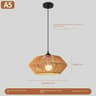 Modern Light Luxury HandWoven Rattan Pendant Light 6