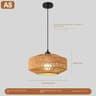 Modern Light Luxury HandWoven Rattan Pendant Light 5
