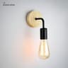Minimalist Black  White Vintage Wood Metal Wall Lamp E26E27 Indoor Wall Sconce 8
