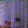 USB Plugin Fairy LED Curtain Lights With Remote Control 8