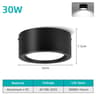 UltraThin LED Ceiling Light 110265V Flush Mount Panel Lamp For Living Room  Bedroom 14