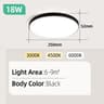 Modern LED Ceiling Lamp Chandelier Contemporary Panel Light For Living Room Bedroom  Kitchen 6