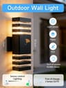 Smart Outdoor Wall Light IP65 Waterproof LED Motion Sensor Sconce 9