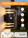 Smart Outdoor Wall Light IP65 Waterproof LED Motion Sensor Sconce 8