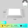 Modern LED Panel Ceiling Light 110265V Cold White Flush Mount Lamp For Living Room Bedroom  Kitchen 12