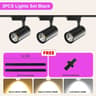 Adjustable TriColor LED Track Light Set 12W  20W  30W  40W  50W Ceiling Spotlight Fixture 11