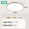 UltraSlim Modern LED Panel Ceiling Light 18