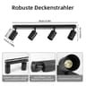 Modern Adjustable Linear Ceiling Spotlight Track Fixture Fixture Only 15