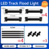 Modern Tricolor Linear Track Floodlight Fixture 8