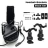 Professional Tactical Electronic Shooting Earmuffs  ARC Rail Headset 7