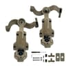 Tactical Helmet Rail Mount Adapter  360Degree Headset Suspension Brackets 7
