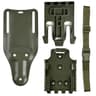 QuickLocking Modular Holster Mount Kit With Receiver Plate LowRide Belt Loop  Thigh Strap 6